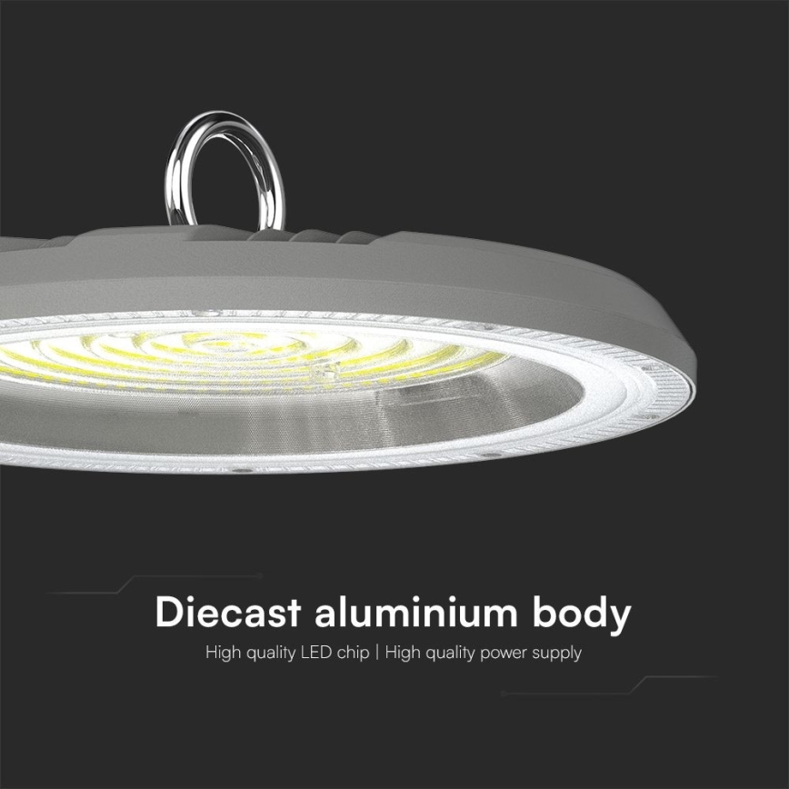 LED Tööstuslik valgusti High Bay LED/100W/230V 3000/4000/6500K IP65 ø 23,5 cm