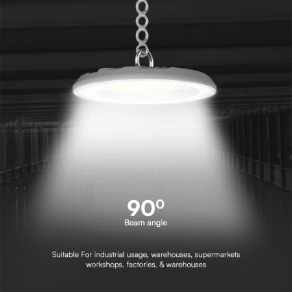 LED Tööstuslik valgusti High Bay LED/150W/230V 3000/4000/6500K IP65 ø 27,7 cm