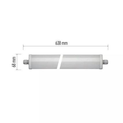 LED Tööstuslik valgusti LED/18W/230V IP65 4000K