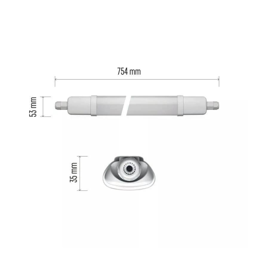 LED Tööstuslik valgusti LED/18W/230V IP65 4000K