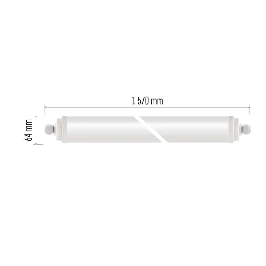 LED Tööstuslik valgusti LED/51W/230V IP65 4000K 157 cm