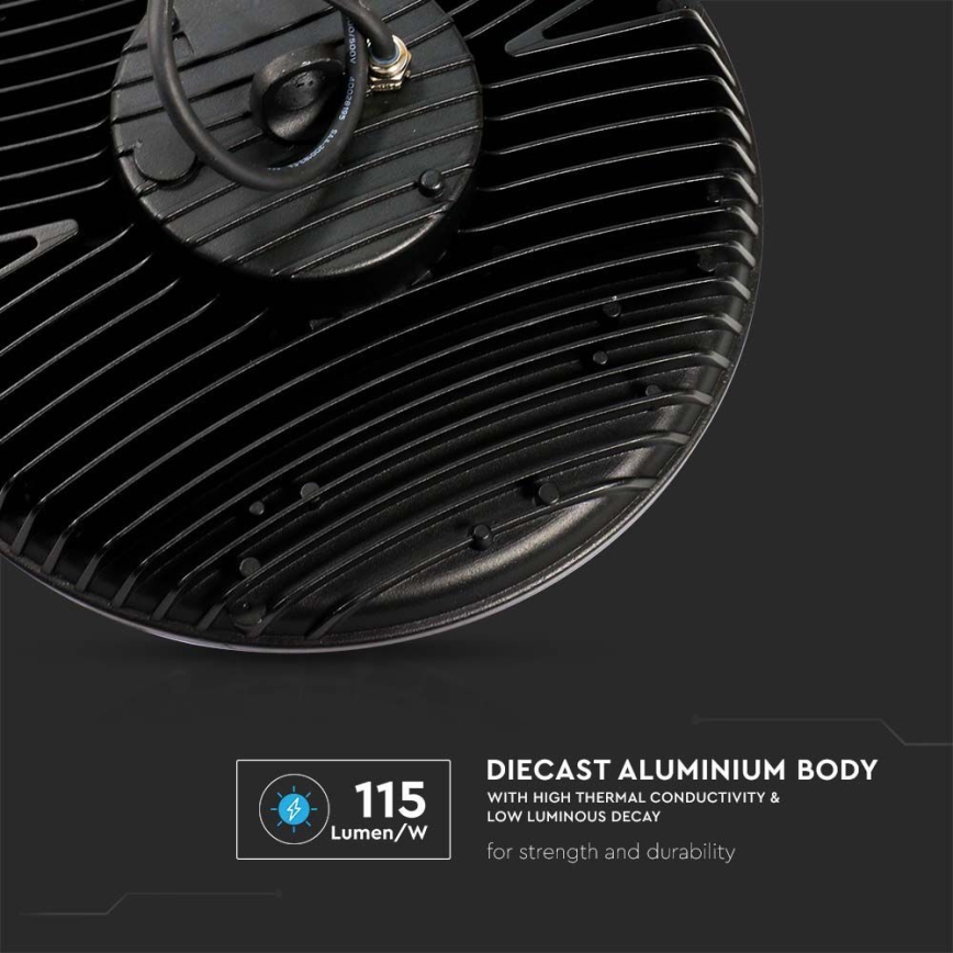 LED-tööstusvalgusti High Bay, 100 W, 230 V, 4000 K, IP65