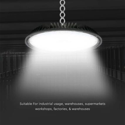 LED-tööstusvalgusti High Bay, 100 W, 230 V, 4000 K, IP65