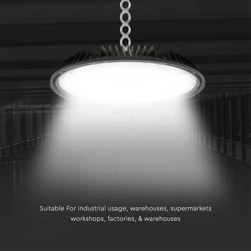 LED-tööstusvalgusti High Bay, 100 W, 230 V, 4000 K, IP65
