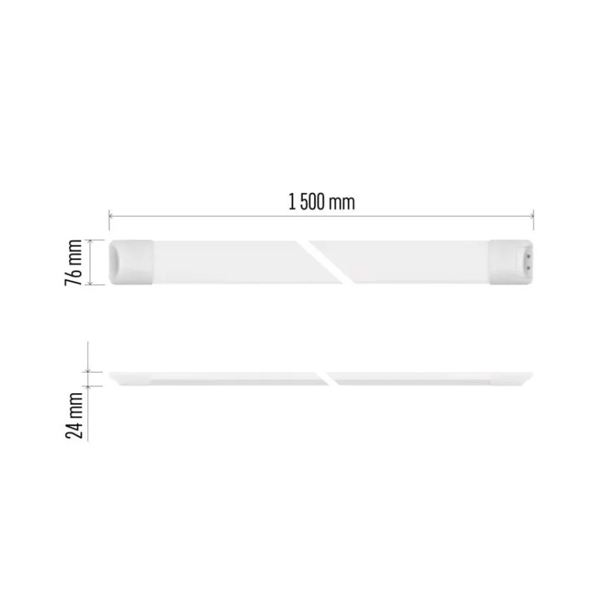 LED toruvalgusti MINO LED/50W/230V 4000K 150 cm