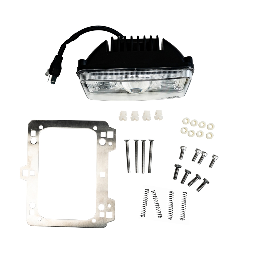 LED Traktori esituli LED/69W/10-30V IP69 5700K ristkülik