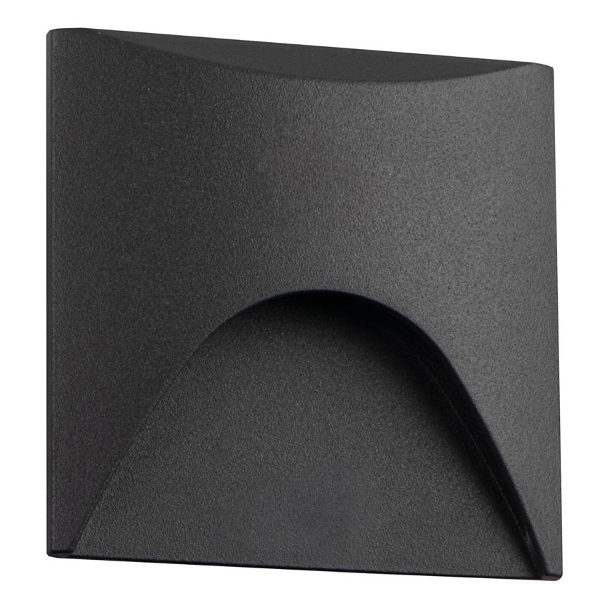 LED-trepi valgusti EXIN LED/2,5W/230V 4000K IP65 antratsiitne, nurgeline