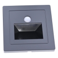 LED trepi valgusti liikumis- ja valgussensoriga LED/3W/230V 3000K must