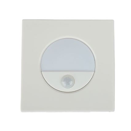 LED Trepivalgusti koos liikumisanduriga LED/3W/230V 4000K valge