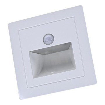 LED trepivalgusti liikumis- ja hämarusanduriga LED/3W/230V 3000K valge