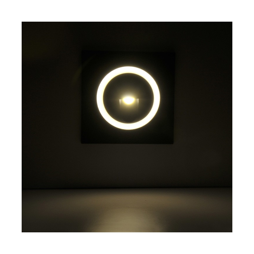 LED-trepivalgusti õue Q3 LED/3W/230V IP44