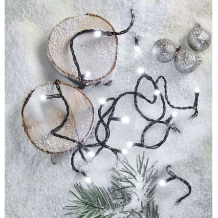 LED-valgusketi 180×LED/8 režiimi 23 m IP44 külmvalge