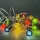 LED Valguskett 20xLED/2xAA/soe valge 1,8m pirnid