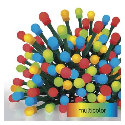 LED-valguskett 300xLED/8 funktsiooni 35m IP44 soe valge