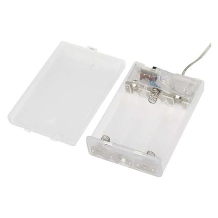 LED  valguskett 40xLED/3xAA 1,5 m soe valge
