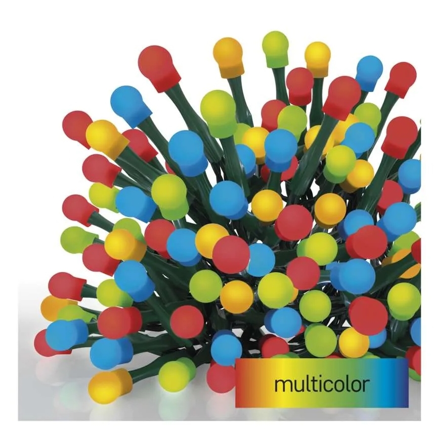 LED-valguskett 480× LED, 8 funktsiooniga, 53 m, IP44, mitmevärviline