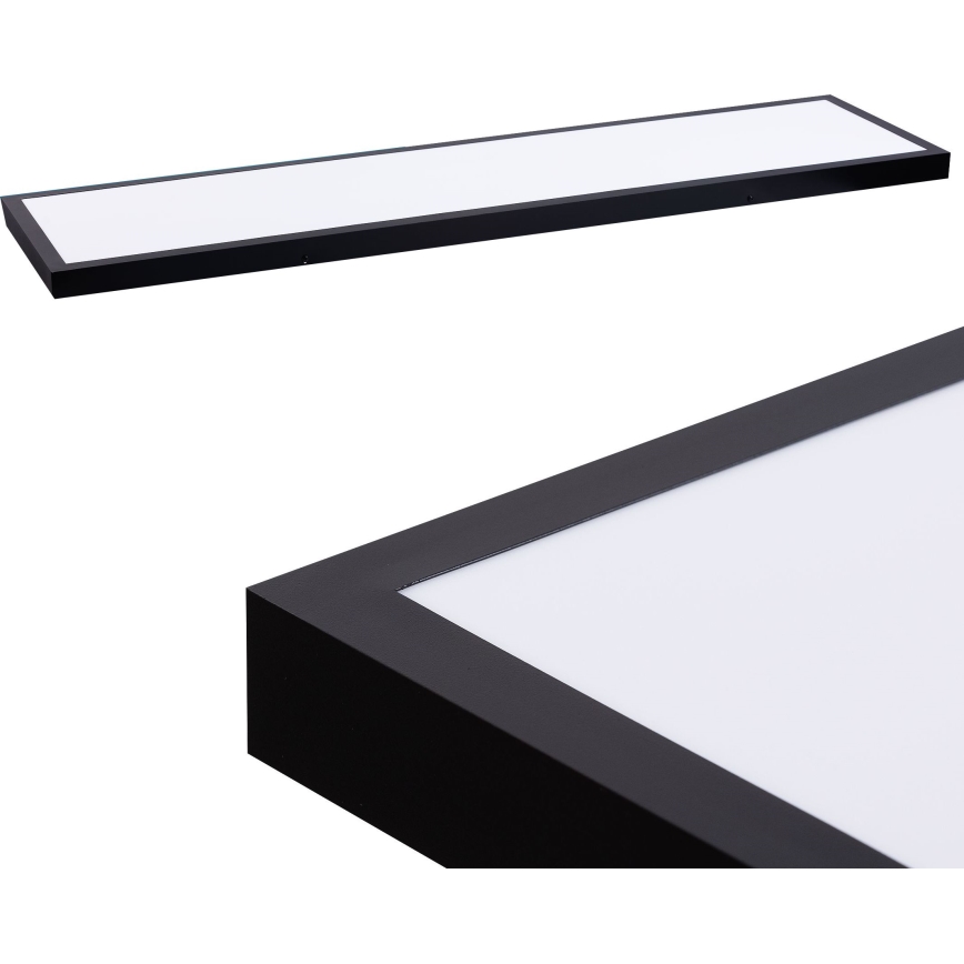 LED Valguspaneel LED/60W/230V 4000K 30x120 cm must