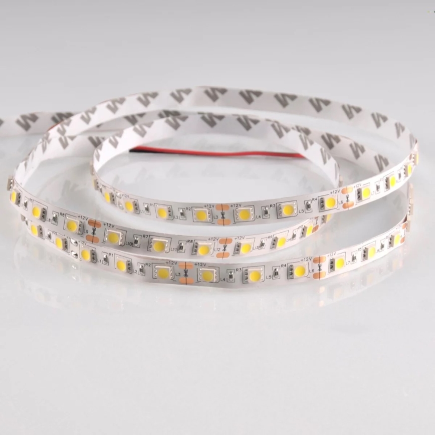 LED Valgusriba 5m LED/10W/12V IP20 valge