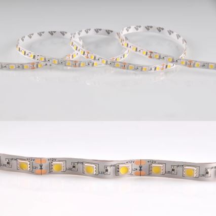 LED Valgusriba 5m LED/10W/12V IP20 valge