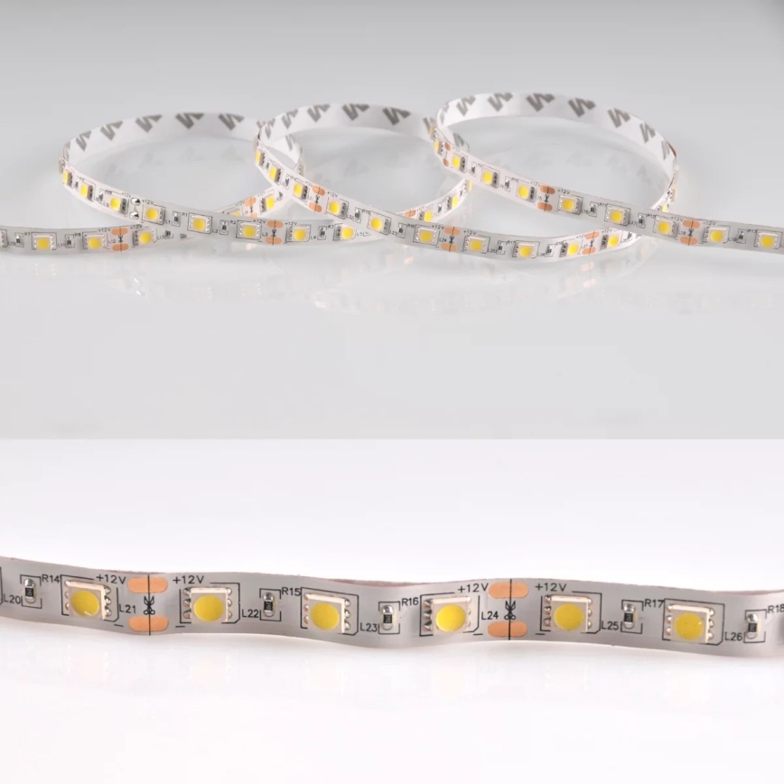 LED Valgusriba 5m LED/10W/12V IP20 valge