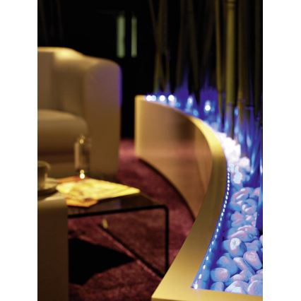 LED Valgusriba vannituppa LED/24W/12V 5 m IP65 sinine