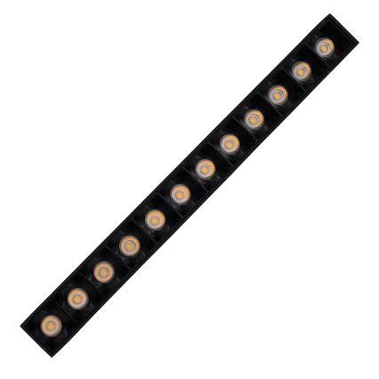 LED Valgusti rööbassüsteemile MAGNETIC TRACK LED/12W/48V