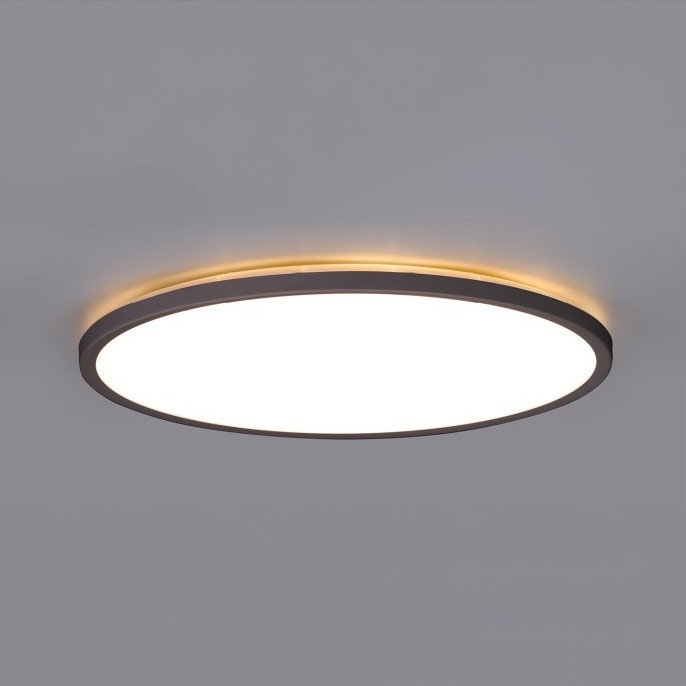 LED Valgusti vannituppa koos liikumis- ja hämardusanduriga NIVERA LED/32W/230V IP54 3000/4000/6000K d. 42 cm must + kaugjuhtimispult