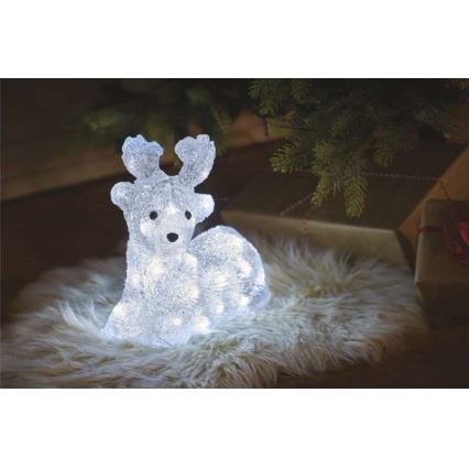 LED Väli jõulukaunistus 40xLED/2,1W/230V IP44 põder