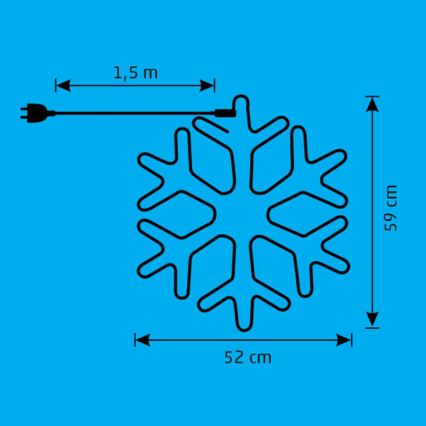 LED Väli jõulukaunistus LED/26W/230V IP44