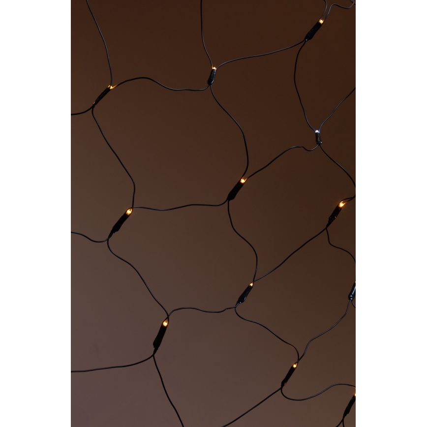 LED Väli jõuluteemaline valguskardin NET 240xLED/7,2W/230V 1,5x2 m IP44 soe valge