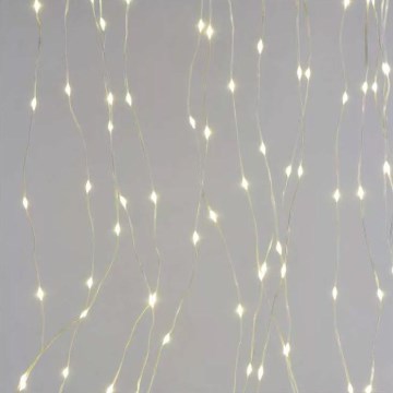 LED Väli jõuluteemaline valguskett 180xLED/8 funktsiooni 6,7 m IP44 soe valge