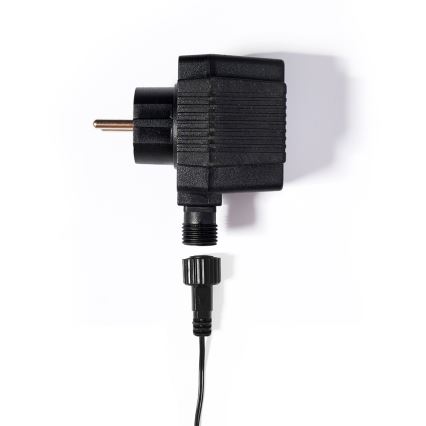 LED Väli jõuluteemaline valguskett CONE FILAMENT 20xE10 19m läbipaistev/soe valge IP44, Toodetud EL-.is