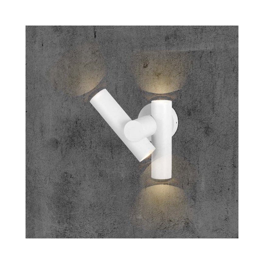 LED Paindlik väli kohtvalgusti 2xLED/3W/230V 3000K IP44 valge
