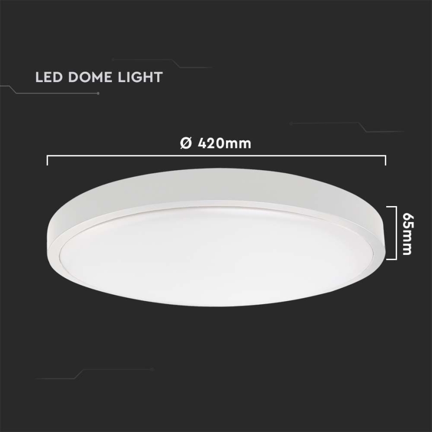 LED Väli laevalgusti anduriga LED/30W/230V 4000K IP44 valge