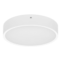 LEd Väli laevalgusti anduriga MARTIN LED/15W/230V 3000/4000K d. 30 cm IP65 valge