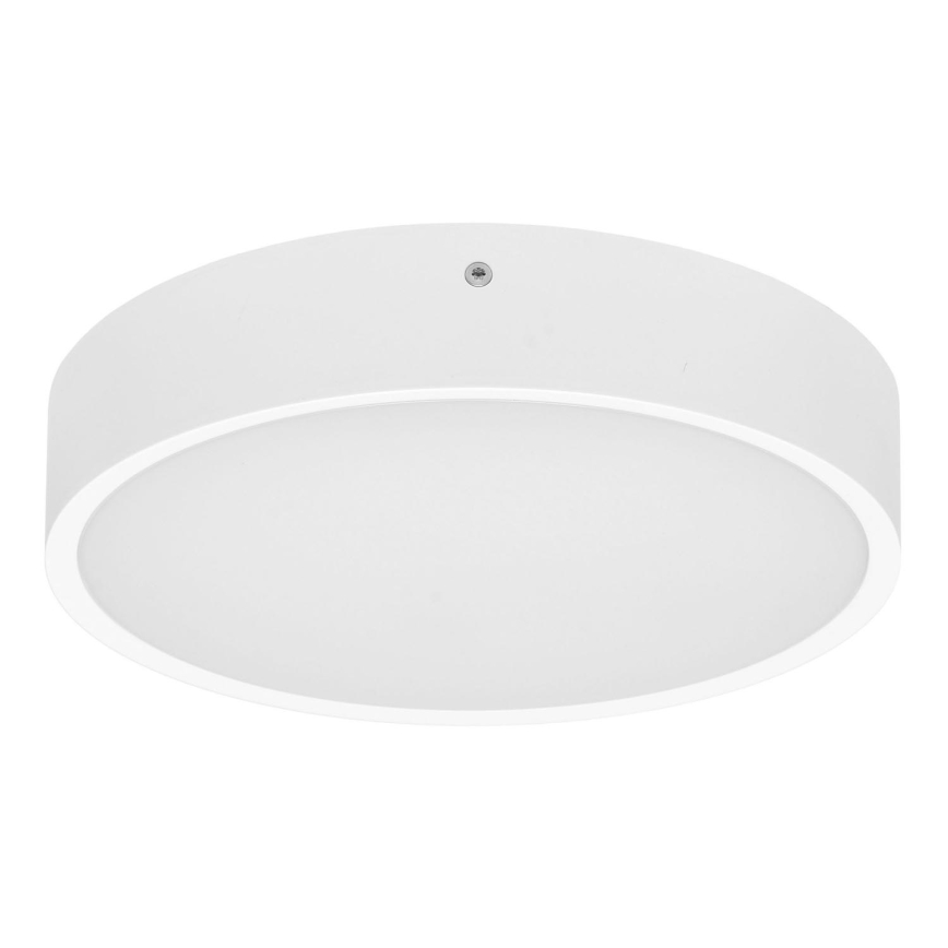 LEd Väli laevalgusti anduriga MARTIN LED/25W/230V 3000/4000K d. 35 cm IP65 valge