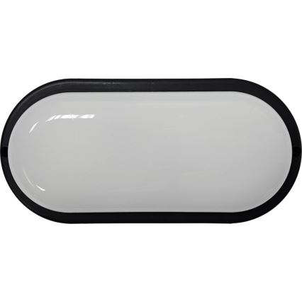 LEd Väli laevalgusti LED/15W/230V 4200K 20x9,8 cm IP64 must