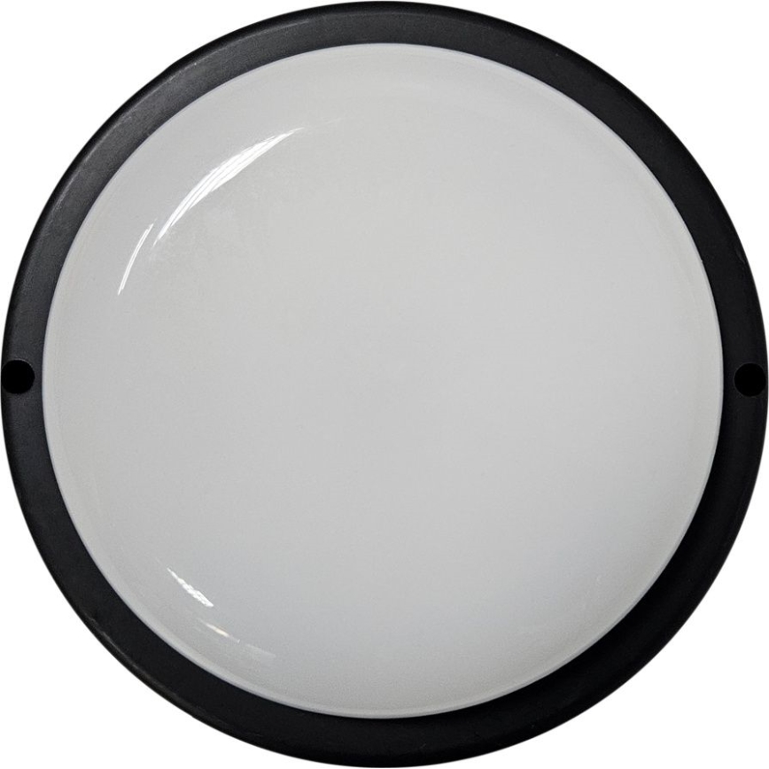 LEd Väli laevalgusti LED/15W/230V 4200K d. 15,5 cm IP64 must