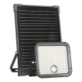 LED Väli päikesepaneeliga prožektor anduriga LED/30W/6,4V IP65 3000/4000K + kaugjuhtimispult