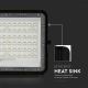 LED Väli Hämardatav päikesepaneeliga prožektor LED/15W/3,2V IP65 6400K must + kaugjuhtimispult