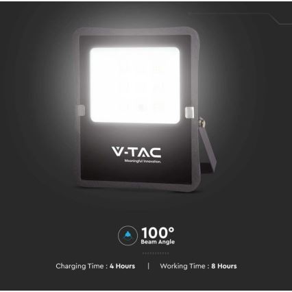 LED Väli päikesepaneeliga prožektor LED/6W/3,2V 6400K IP65 + kaugjuhtimispult