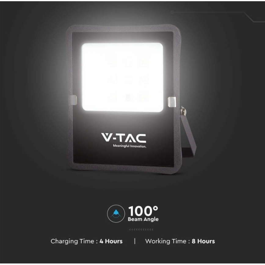 LED Väli päikesepaneeliga prožektor LED/6W/3,2V 6400K IP65 + kaugjuhtimispult