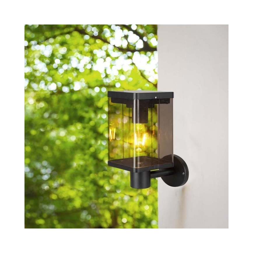 LED Väli päikesepaneeliga seinavalgusti anduriga LED/2,5W/3,7V 3000K IP54