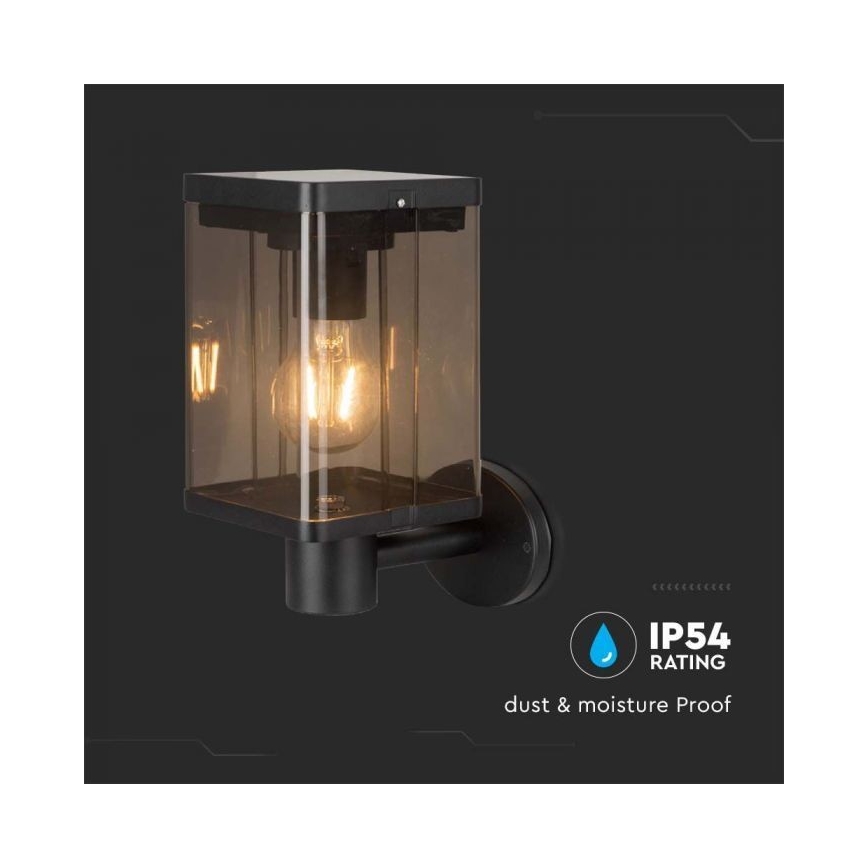 LED Väli päikesepaneeliga seinavalgusti anduriga LED/2,5W/3,7V 3000K IP54