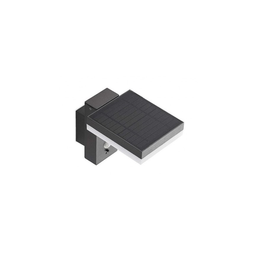 LED Väli päikesepaneeliga seinavalgusti anduriga LED/5,5W/3,7V 3000K IP54