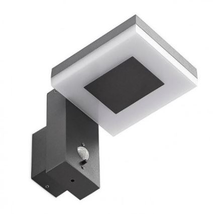 LED Väli päikesepaneeliga seinavalgusti anduriga LED/5,5W/3,7V 3000K IP54