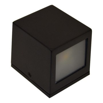 LED Väli seinavalgusti 2xLED/5W/230V 4000K IP54 must