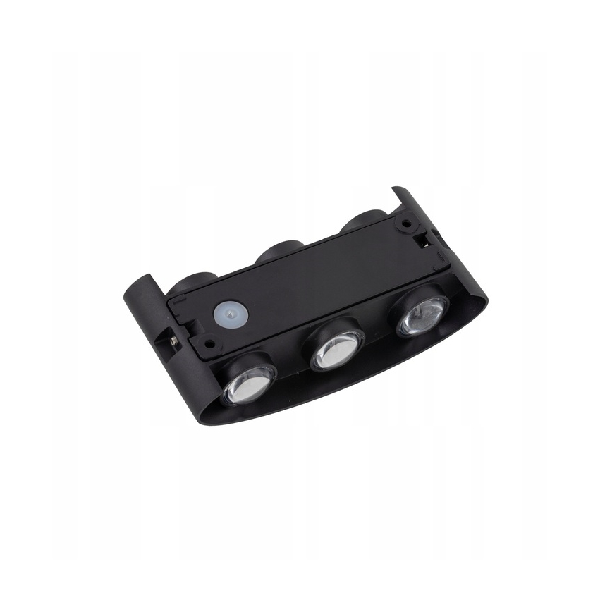 LED Väli seinavalgusti ARROW 6xLED/1W/230V IP54 must