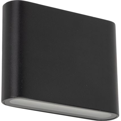 LED Väli seinavalgusti ARWENA 2xLED/3W/230V IP54 must