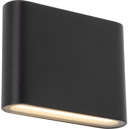 LED Väli seinavalgusti ARWENA 2xLED/3W/230V IP54 must